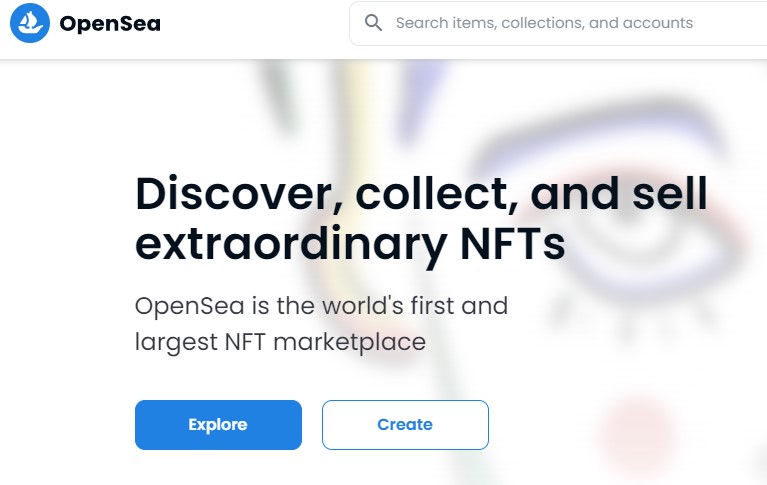 OpenSea NFTs searcher